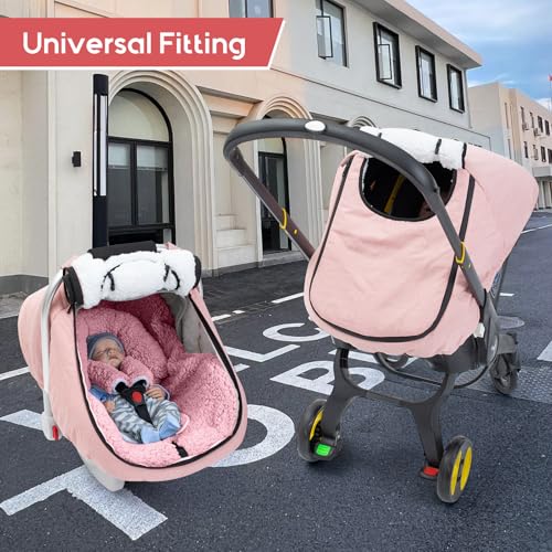 The Kenkyo WINTER BABY CAR SEAT COVER Waterproof Carseat Cover thumb #6