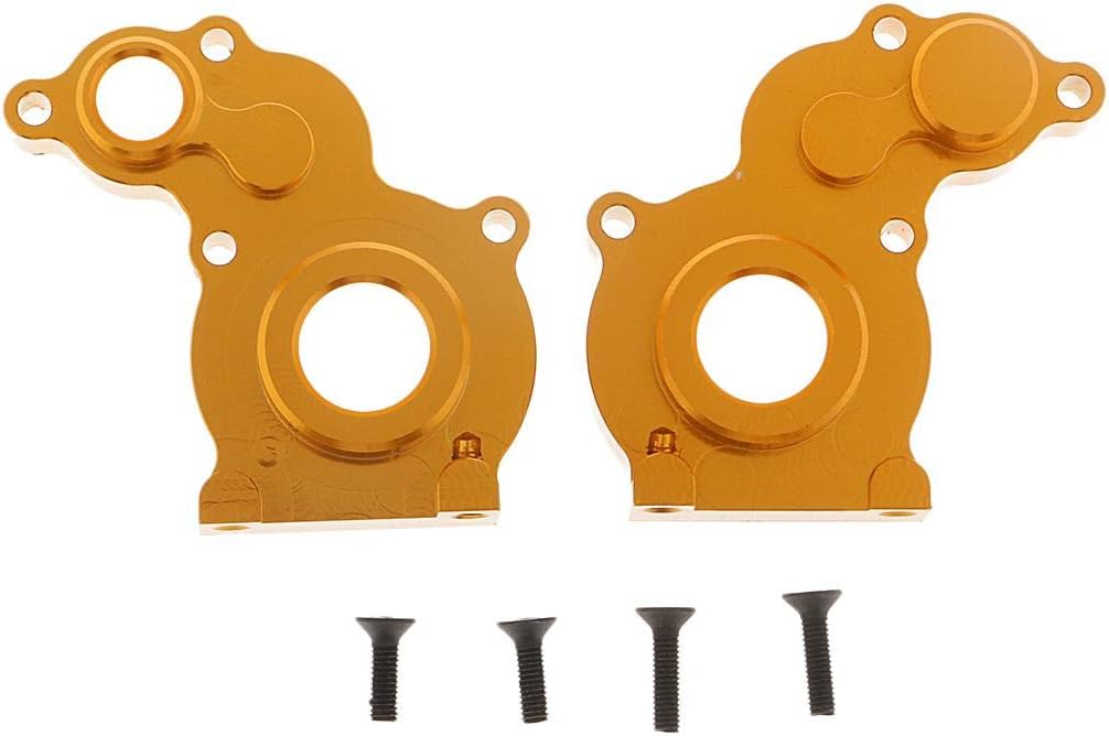 SCX10 Aluminum Transmission Housing for 1/10 Car Model, Orange