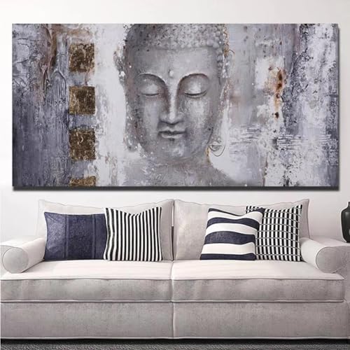 Lienzo de Buda de gran tamaño para cuadros de pared artísticos de 30x60cm