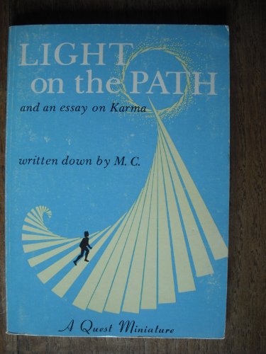 Light on the Path: and an essay on Karma