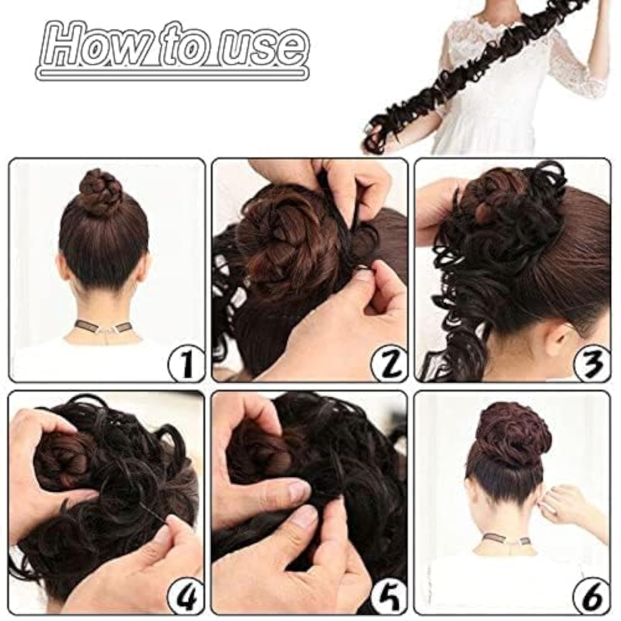 Women's Frill Hair Extension for Volume