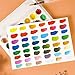 Meiliang 48 Colors Watercolor Paint Set with 36 Vibrant Colors 12 Glitter Colors and Watercolor Block, High Transparency Not Chalky, Easy to Rewet and Mix Suitable for Beginners and Professionals