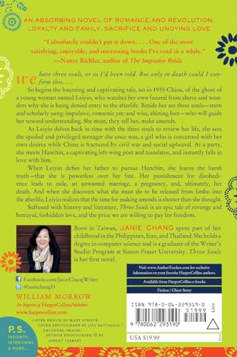 Image of Three Souls: A Haunting Ghost Novel of Forbidden Love and Betrayal in Revolutionary China (P.S.)
