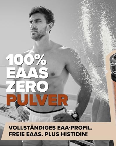 IronMaxx 100% EAAs Zero Cola & Lime 500g - EAAs Pulver hochdosiert, Vegan und zuckerfrei, 8 essentielle Aminosäuren zur Ergänzung deiner Sporternährung 2
