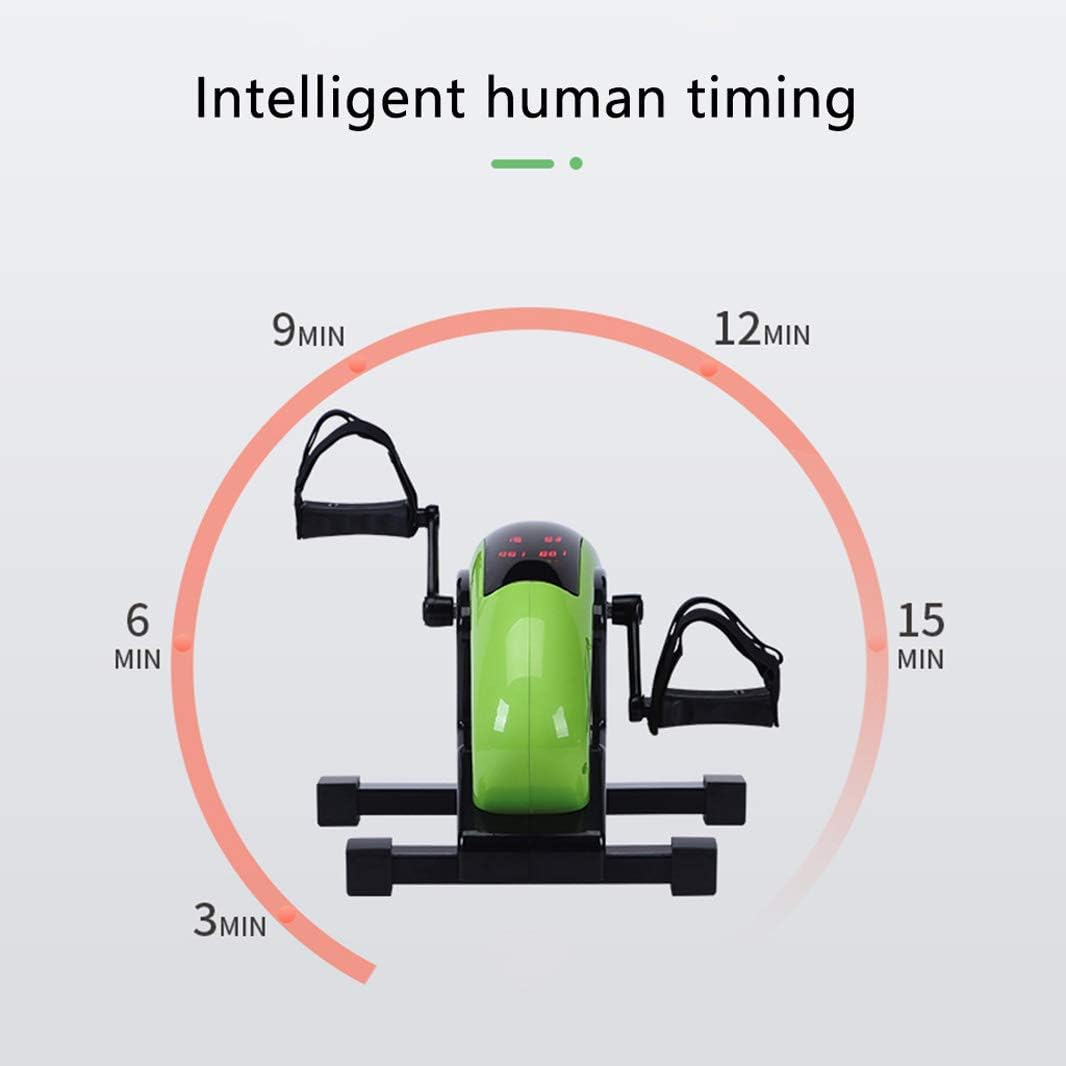 LUNEZY Electronic Physical Therapy Rehab Bicycle, Adjustable Stroke Rehabilitation Pedal Exerciser, for Handicap, Disabled and Stroke Survivor (B)