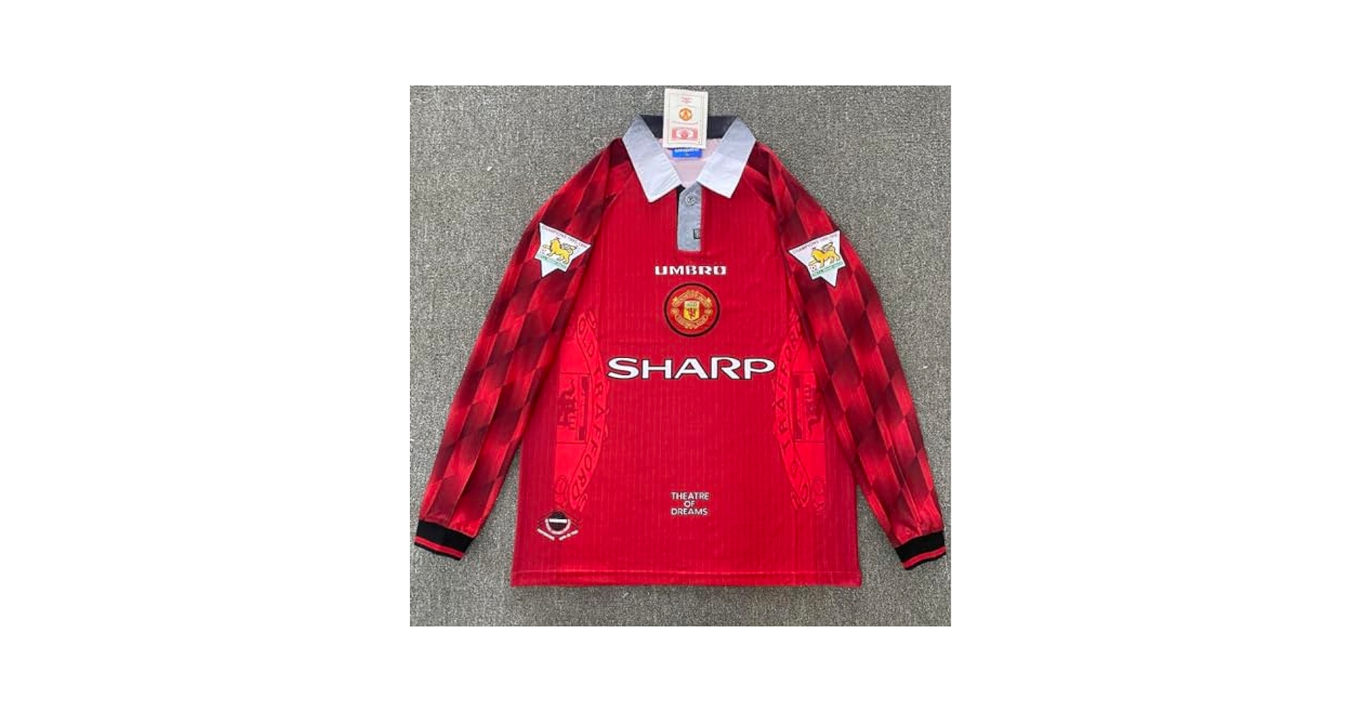 9899マンuレッドデビル復古ユニホーム3冠王ホーム7号ベッカムサッカー服 Amazon.co.jp: 9899マンuレッドデビル復古ユニホーム3冠王ホーム