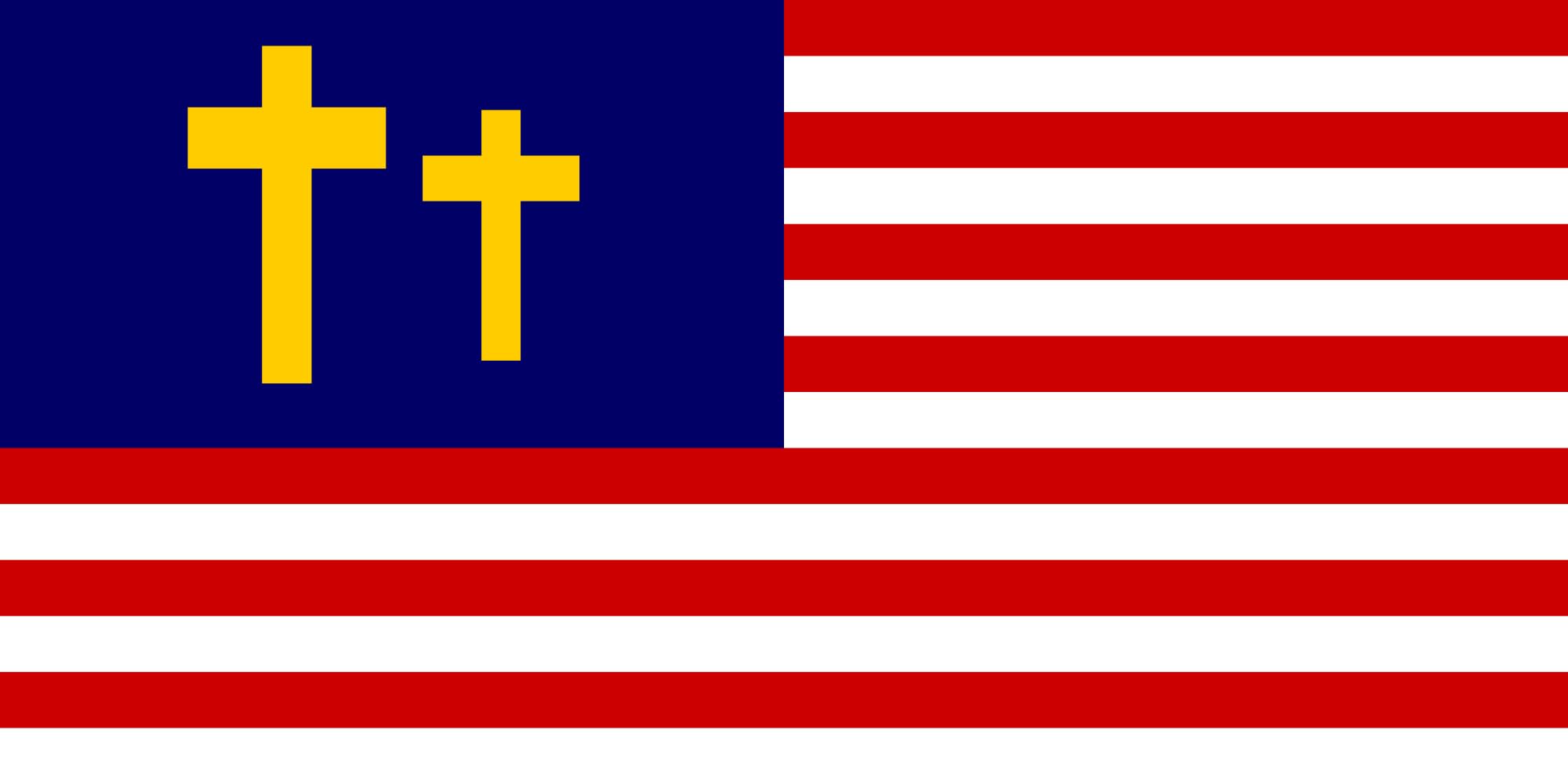 Drapeau Dead Malaysia grand format avec croix noires design pour mât