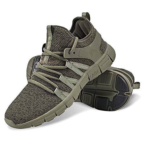 Image of INZCOU Running Shoes Lightweight Tennis Shoes Non Slip Gym Workout Shoes Breathable Mesh Walking Sneakers