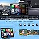 2025 CARPURIDE W901 Pro Tragbares Carplay und Android Auto mit Dula Bluetooth, 9 Zoll 1080P-Touchscreen fürs Auto, Mirror Link/GPS/Siri/FM, unterstützt die Montage am Armaturenbrett des LKWs