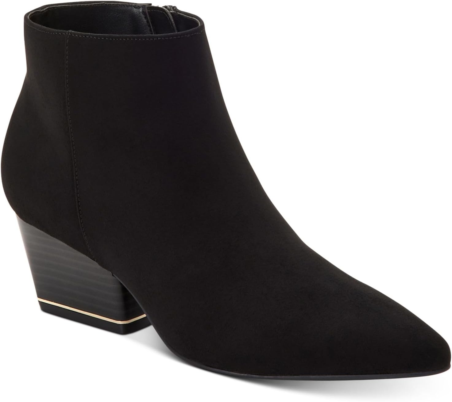 Alfani Womens Armena Dressy Pointed Toe Booties Black 7.5 Medium (B,M)