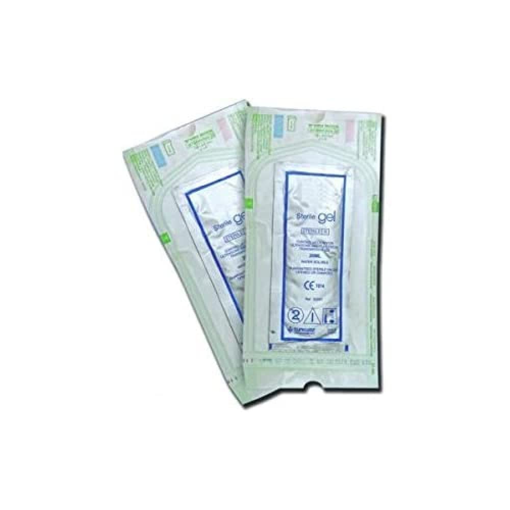 GIMA Gel ultrasónico estéril en bolsa, 20 ml, transparente, paquete de 48, 33269