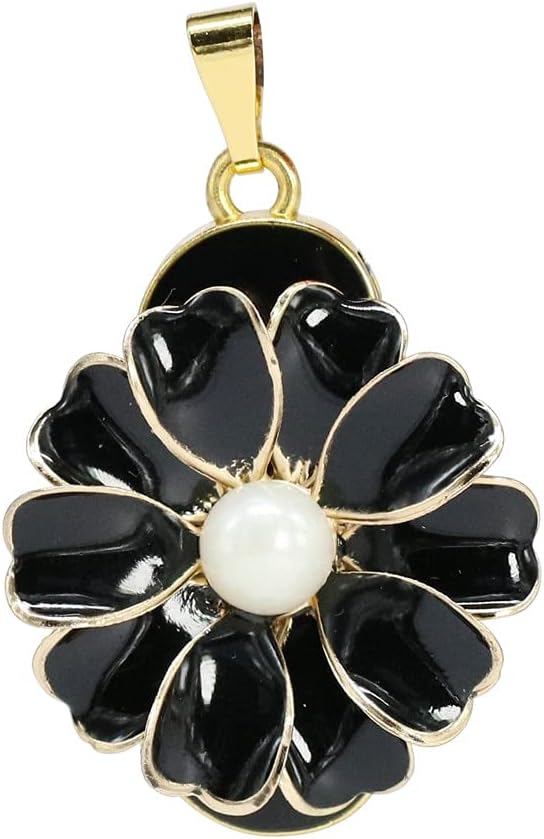 64GB Flower Model USB 2.0 Flash Drive Memory Stick Stitch Thumb Drive Data Storage PenDrive USB Drive Jump Drive (Black)