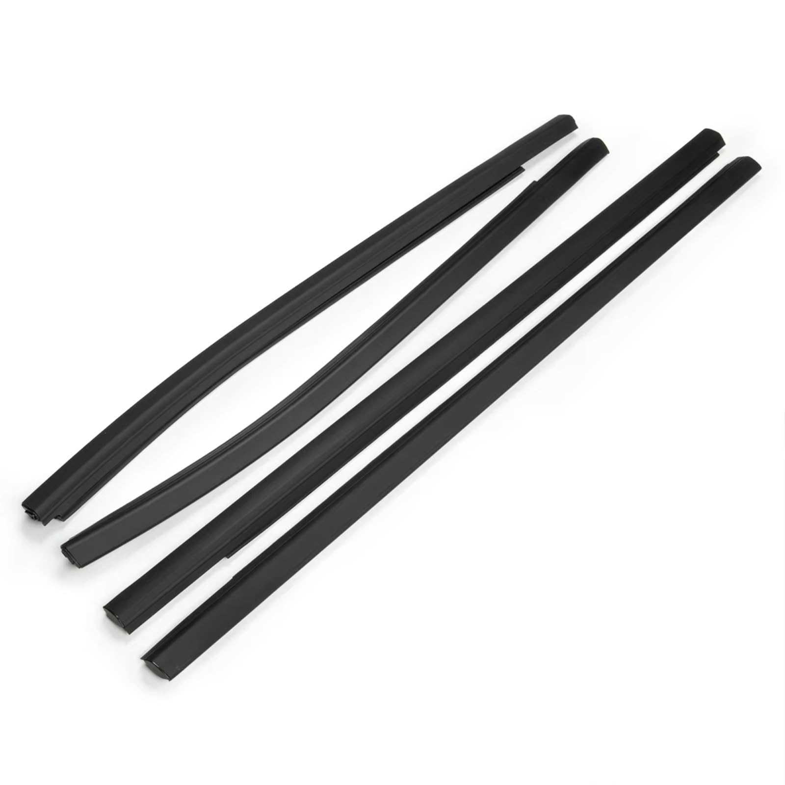 Iukmrt One Color For Ranger 2012-2021 Side Door Glass Rubber Belt Moulding Trim Sealing 4 X Window Outer Weatherstrip Ab3926201a39ae Car Door Seal Protector