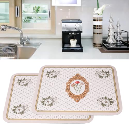 Tapis à café absorbant idéal pour le séchage de la vaisselle - 6