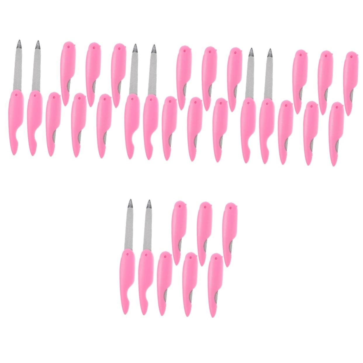 Healvian 4 Set Di Lime Per Unghie in Metallo Set Di Strumenti Per Lucidare Le Unghie Lime Per Unghie A Doppio Ponte Per Manicure 8 Pezzi * 4