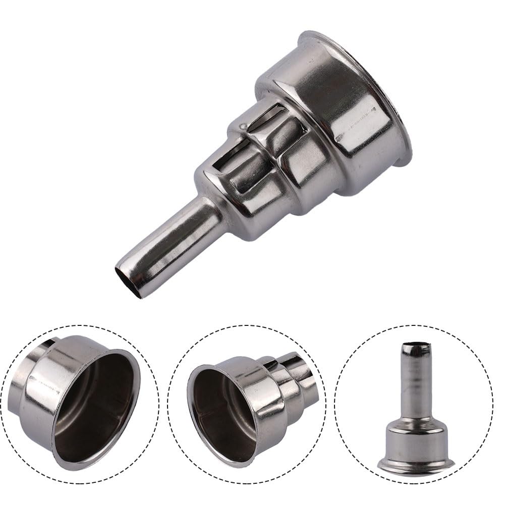 2PCS 9mm Ugelli di saldatura Metalli Ugello Vento Rotondo Pistole Ad Aria Calda Ricambio 500-2/600-2/630 Accessori per Pistola Termica
