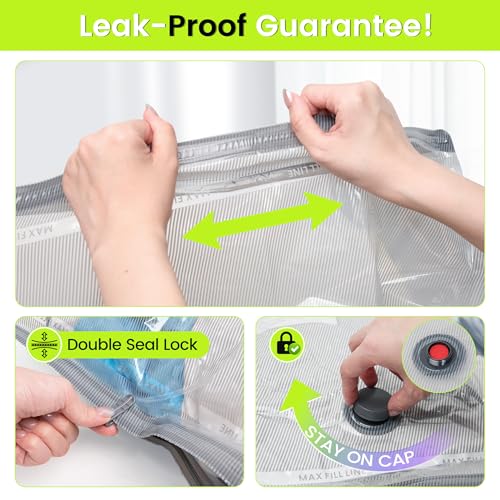 Oneyus 17 Pack Vacuum Storage Bags with USB-Powered Pump - image 5
