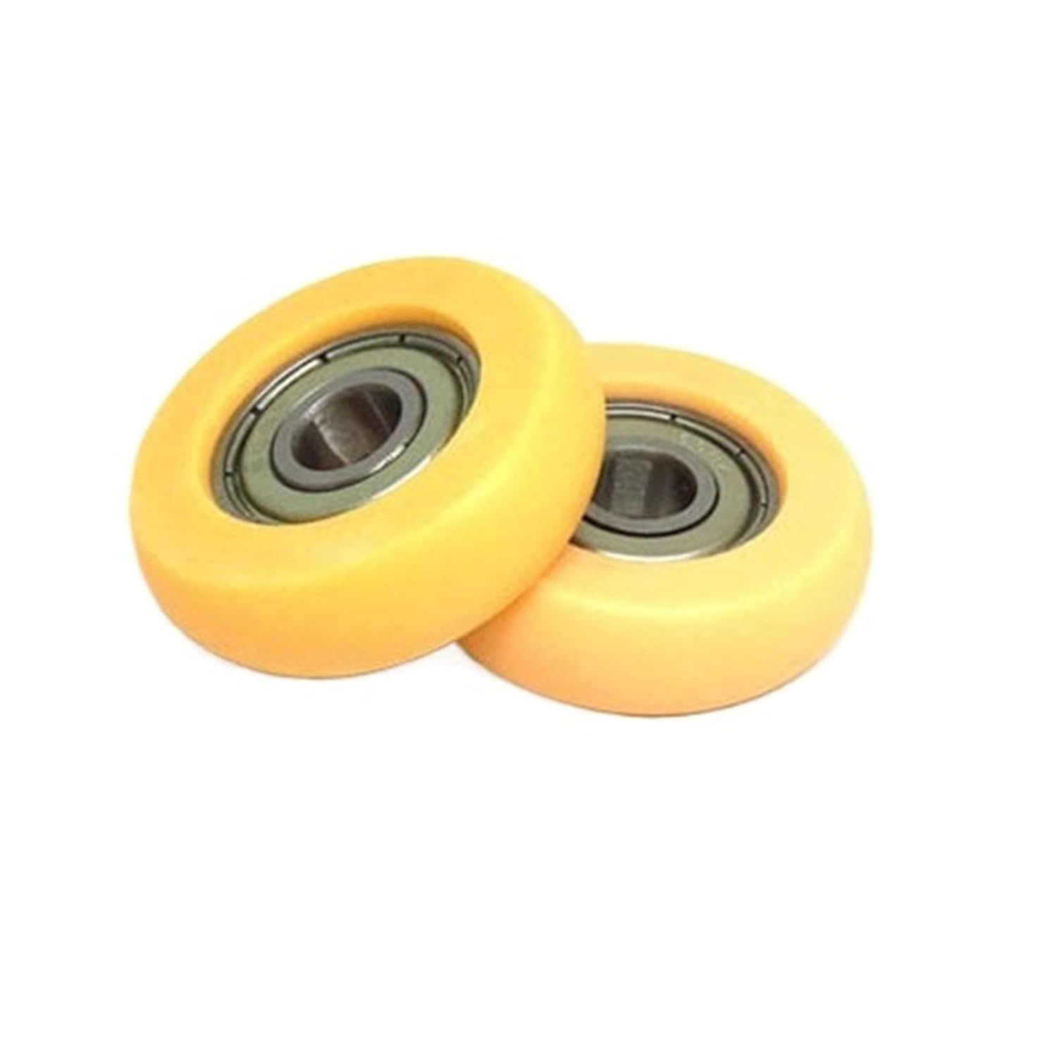 Deep Groove Ball Bearing 1pcs 8x36x10 mm Rower Rollers BSR60836-10 OD 36 mm POM Coated Rowing Machine Seat Wheel 8 * 36 * 10 Plastic Bearing Pulleys(6x30x10mm)