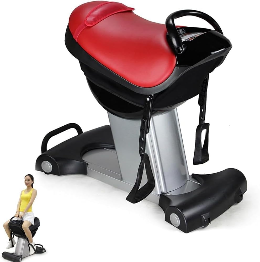 Electric Horse Riding Machine - Indoors Vibration Platform for Home Gym Workout - Fitness Body Strength Equipment