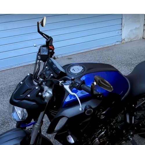 Espejo de extremo de manillar 7/8 universal para Yamaha XJR 1300 3