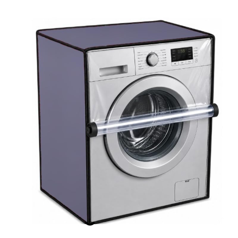 Image of Nitasha Front load Waterproof Washing machine cover Compatible for Samsung 9 Kg Fully Automatic with AI Control, T Series WW90T604DLN /TL (Grey Colour)