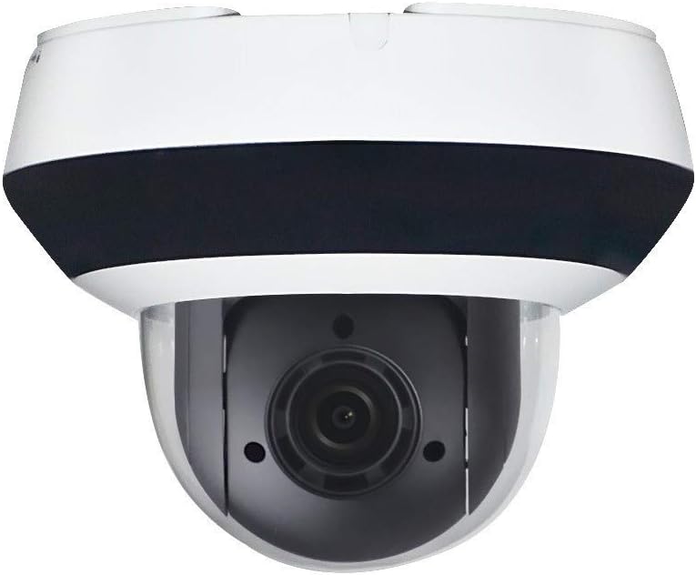 VIKYLIN 4MP PTZ POE IP Mini Dome Camera 4X Optical ZoomPan/Tilt/ 2.8mm~12mm, Perimeter Protection, Built-in Audio, Alarm, 330° Pan 90° Tilt, Card Slot, IP66& IK10,2560x1440@30fps