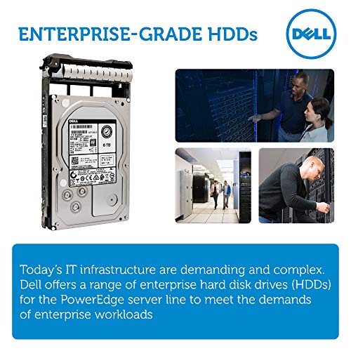 Image of Dell PYM8J 6TB 512e NL-SAS 12Gbps 7.2K 3.5 inch HDD | 13G Tray | WD HGST Ultrastar 7K6000 HUS726060AL5214 | PowerVault PowerEdge Enterprise Data Center Hard Drive | Bundle with Compatily Screwdriver