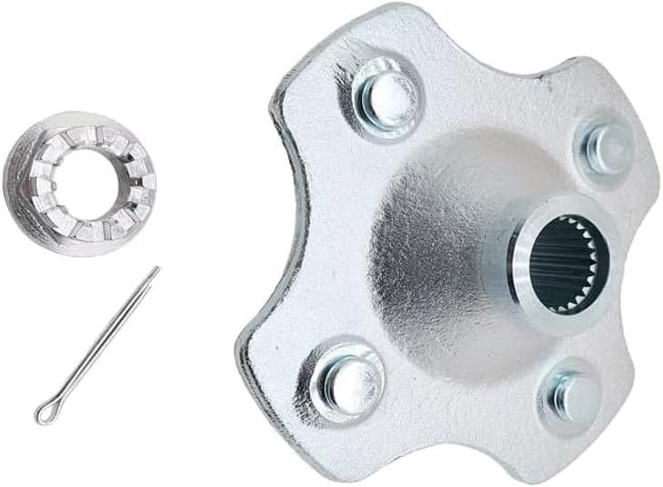 SHULY A Rear Wheel Hub 42410-HM5-930 with Replacement for 1993-2000 Honda Fourtrax 300 TRX300 2X4, TRX300FW 4X4 ATV