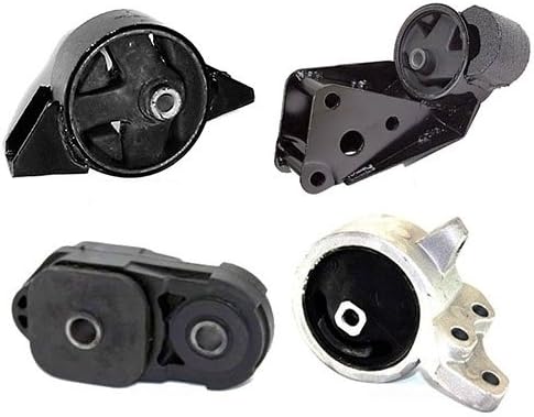 Compatible with 1995-1998 Nissan 200SX 1.6L Engine Motor & Trans Mount Set for MANUAL! : A6331, A6398, A6324, A6394 - K0369