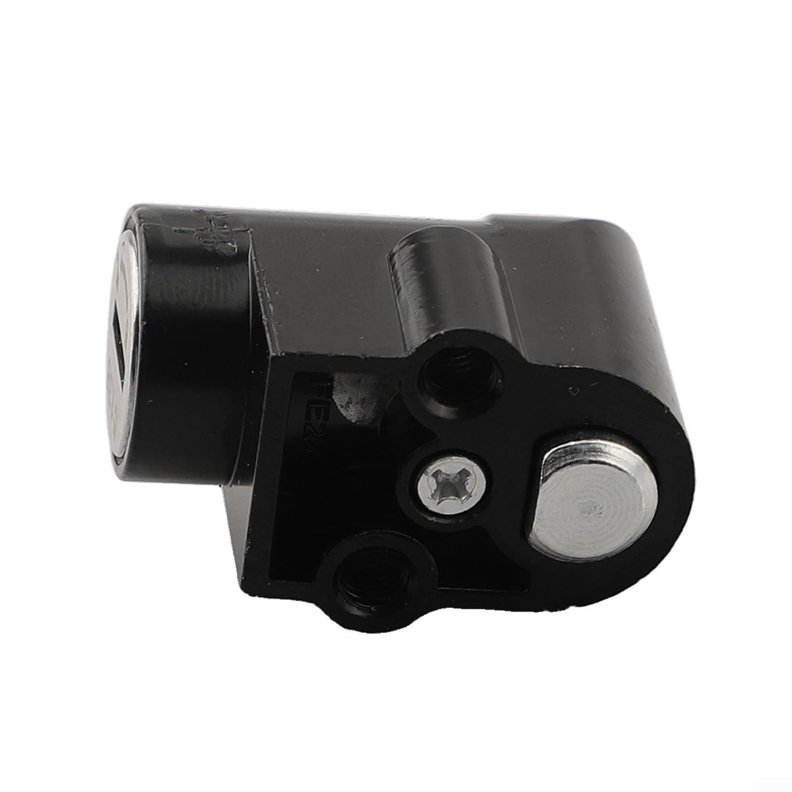 Eawfgtuw Serratura per batteria elettrica per bicicletta, con chiave di accensione/spegnimento da 19 mm, corpo in lega di alluminio, per accessori per bici elettriche, resistente alle intemperie