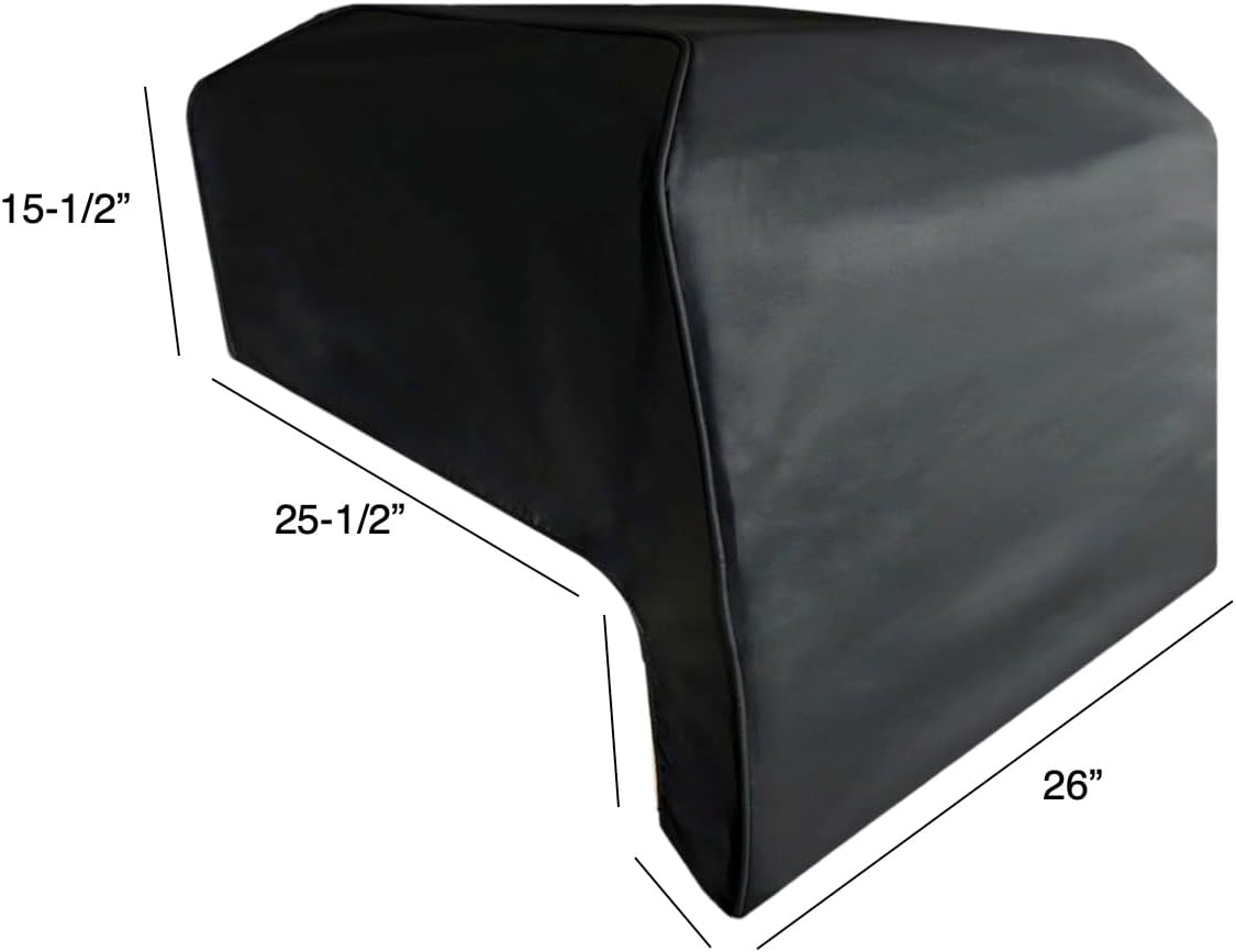 Windproof Covers 26” Heavy Duty Premium Quality Vinyl Grill Cover to fit Blaze Pizza Oven Built-in