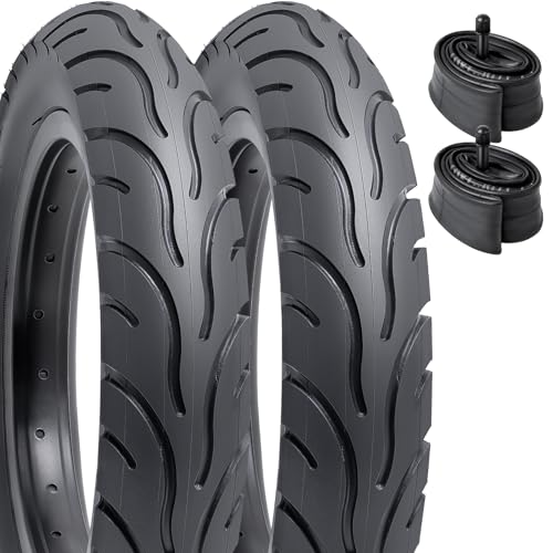 Pneus vélo 12 pouces 12x2.40 pour remplacer des roues usées et réparer les crevaisons