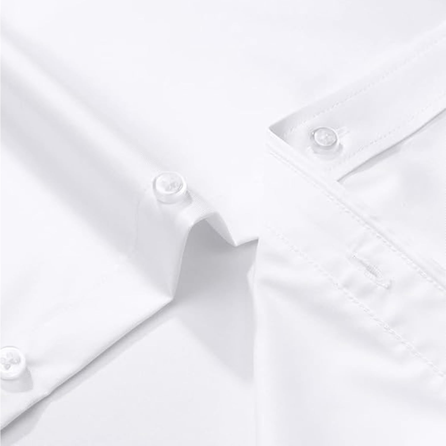 Scotch & Soda Men's Modern Fit Stretch Dress Shirt - Slim Silhouette for Business, Formal Events, Office & Casual Wear - Image 5