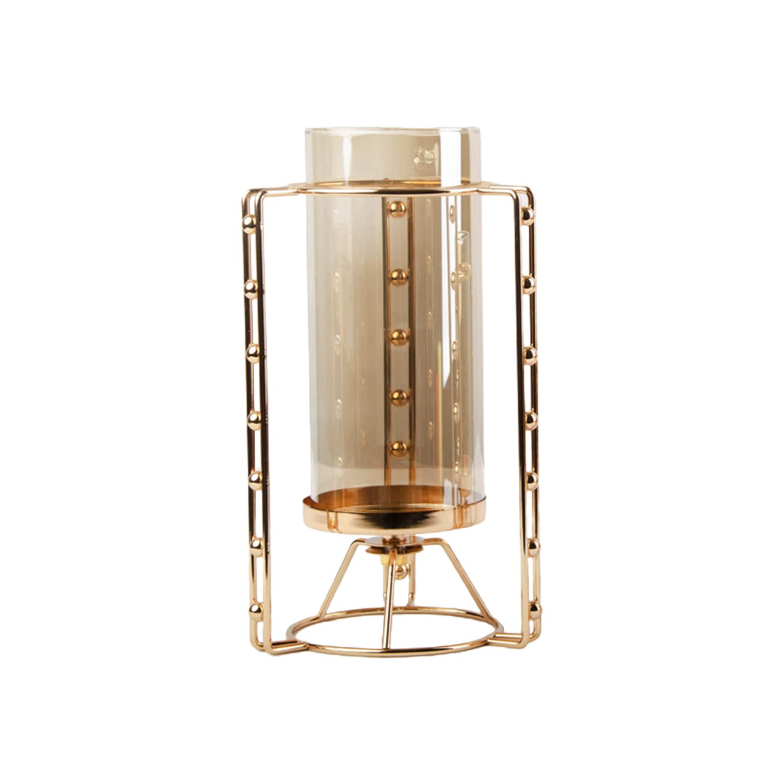 Tealight Stand Holder Holder with Glass Tealight Candlestick Holders for Table Centerpiece with Glass