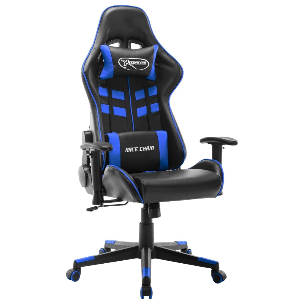 Silla de escritorio acolchada con 5 ruedas y cojín lumbar, silla de oficina ergonómica para sentarse durante mucho tiempo y respaldo alto con cojín cervical