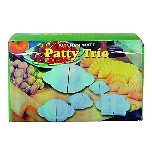 Kitchen Mate Patty Trio Perfect For Dumpling Pastries Smaller Dough Pockets Ravioli Set Of 3