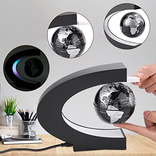 Schwebender Globus mit LED-Beleuchtung und Magnetlevitation