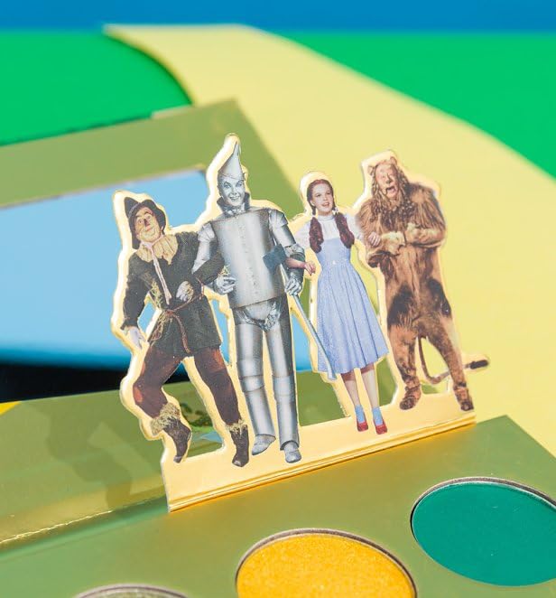 Mad BeautyWarner Brothers Wizard Of Oz Eyeshadow Palette | 85th Anniversary Limited Edition | 12 Shades in Matte, Shimmer & Glitter Finishes | Collectible Pop-Up Packaging image 3