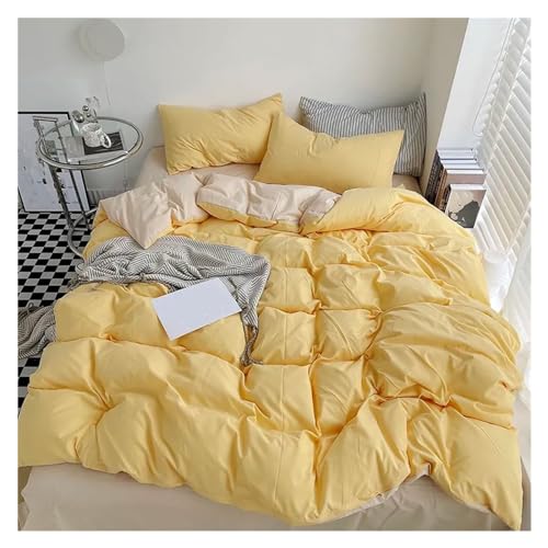 Housse de couette double et taies d'oreiller pour parure de lit queen size - 2