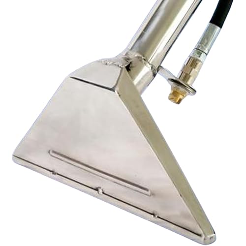 10 Inch Wide Single Jet Collapsible Carpet Cleaning Wand Stainless Steel For Carpet Extractors - fits Mytee 8070