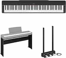 I608\" YAMAHA P-225B 電子ピアノ 88鍵盤 台座付き Amazon | ヤマハ P-225B ブラック 電子ピアノ 88鍵盤 専用