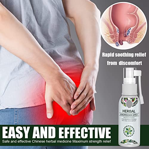 Dubush Hemocare Spray,Natural Herbal Hemorrhoid Spray,Hemorrhoids Itching Alleviating Spray,Fast Relief From Hemorrhoids And Anal Fissures #TOP2