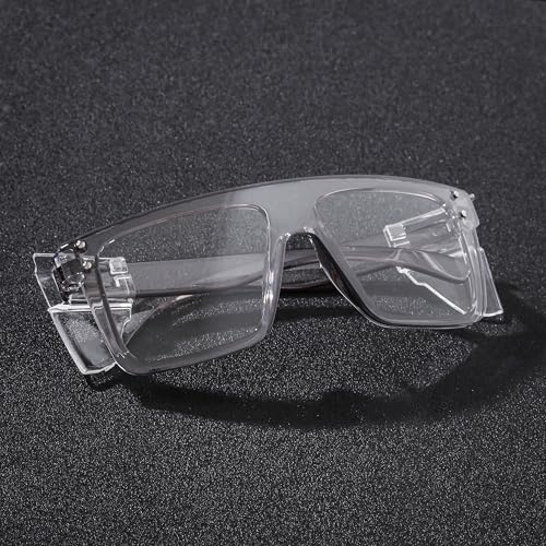 Image of UV400 Transition Photochromic Safety Glases Light to Dark Grey Lens ANSI Z87 Impact Approved