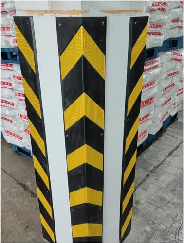 Protection d'angle murale pour garage jaune haute visibilité lot de 10
