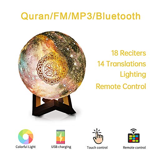 Save $10 on Swthlge Moon Quran Speaker with Bluetooth & App
