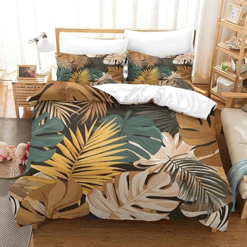 Parure de lit 140x200 housse de couette égyptienne microfibre 3D