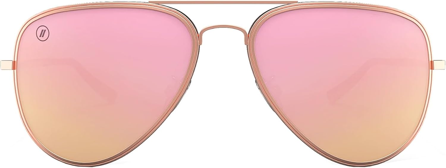 Blenders Eyewear A Series – Aviator Style Polarized Sunglasses – 100% UV Protection – For Men & Women