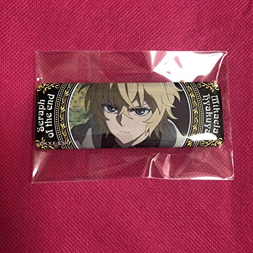 Amazon.co.jp: 終わりのセラフ ミカエラ ロング缶バッジ : おもちゃ