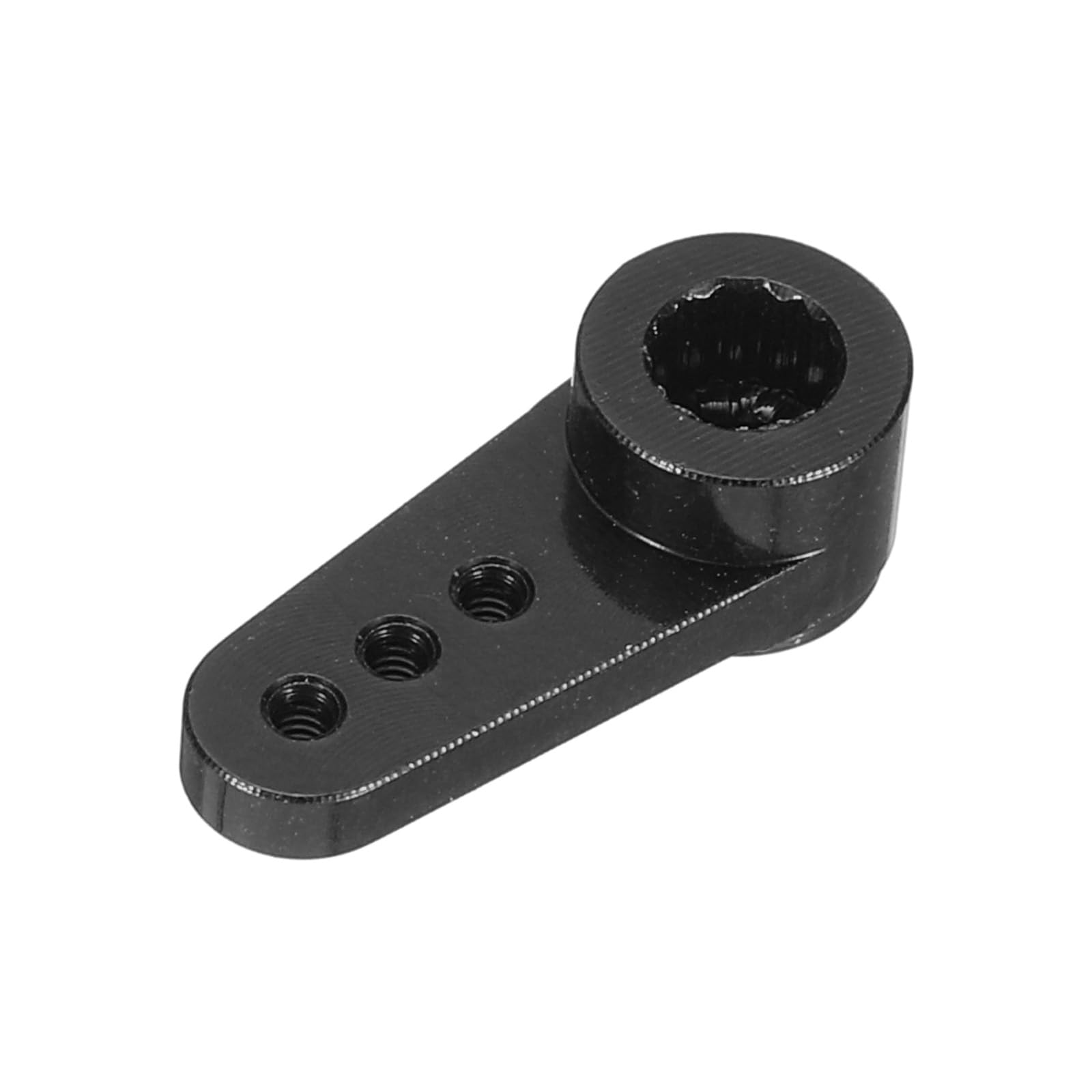QUARKZMAN Aluminiowy stop 15t Czarny dźwięk Servo Arm Serwo do DIY RC Samochód/Łódź/Samolot Akcesoria do łodzi 2 szt