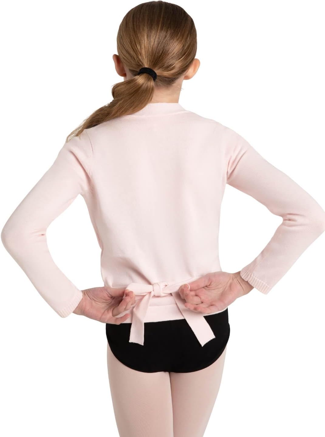 Capezio Girls Wrap Sweater - Image 3